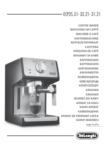 Bedienungsanleitung DeLonghi ECP 35.31 Kaffeemaschine