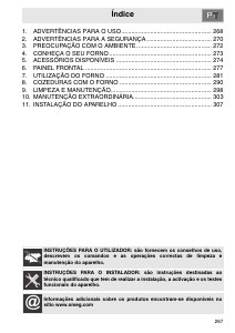 Manual Smeg SCP480X-8 Forno