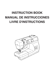 Manual de uso Janome 2212 Máquina de coser