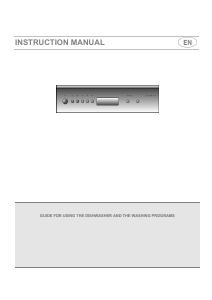 Manual Smeg LSA4649B Dishwasher