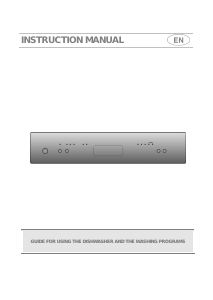 Manual Smeg LSA6450B Dishwasher