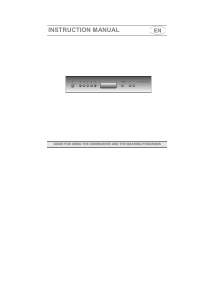Bruksanvisning Smeg LSA6049BD Diskmaskin