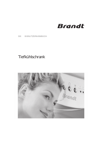 Bedienungsanleitung Brandt UC2021 Gefrierschrank