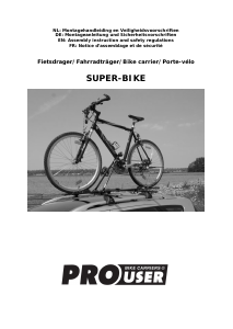 Manual Pro User Super-Bike Bicycle Carrier
