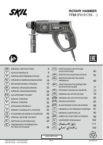 Mode d’emploi Skil 1735 AA Perforateur