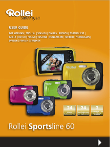 Handleiding Rollei Sportsline 60 Digitale camera