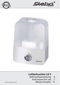 Manual Steba LB 9 Humidifier