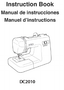 Manual Janome DC2010 Sewing Machine