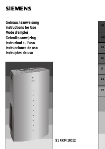 Handleiding Siemens S1RKM10012 Airconditioner