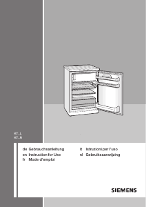 Bedienungsanleitung Siemens KT15RE23 Kühlschrank