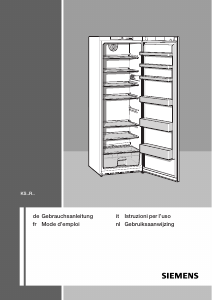 Bedienungsanleitung Siemens KS34RN11HH Kühlschrank