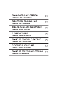 Manuale Brandt TE200WF1 Piano cottura