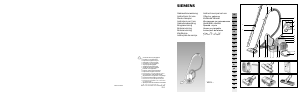 Bedienungsanleitung Siemens VS01G800 Staubsauger