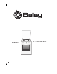 Manual de uso Balay 3CGB462BT Cocina