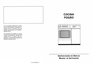 Manual Balay 3CM411N Fogão