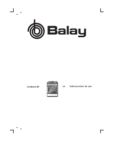 Manual de uso Balay 3CVB463BP Cocina