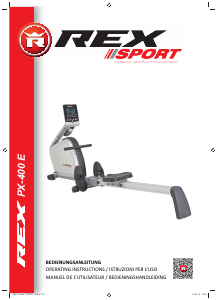 Manual Rex PX-400 E  Rowing Machine
