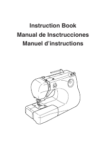 Manual de uso Janome Jem Gold 3 Máquina de coser