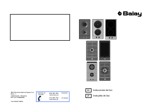 Manual de uso Balay 3EMX3044 Placa