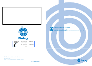 Manual de uso Balay 3ETG399N Placa