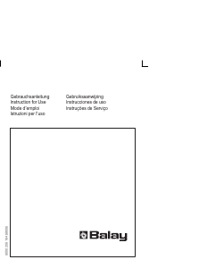 Bedienungsanleitung Balay 3KUB3252 Kühlschrank