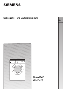 Bedienungsanleitung Siemens WXLM1420FG Waschmaschine