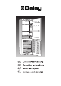 Bedienungsanleitung Balay 3KEB5810 Kühl-gefrierkombination