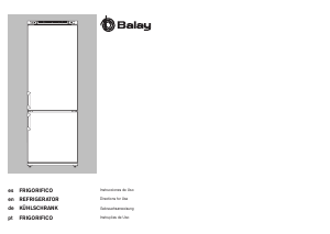 Manual Balay 3KE4860B Fridge-Freezer