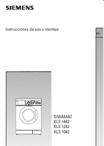 Manual de uso Siemens WXLS1042EE Lavadora