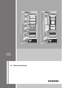 Bedienungsanleitung Siemens FI24DP01 Kühlschrank