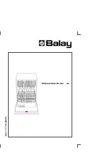 Manual de uso Balay 3VH340ND Lavavajillas