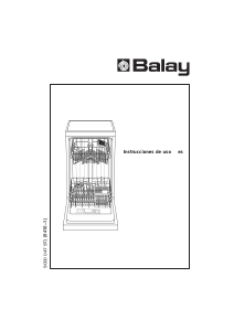 Manual de uso Balay 3VT541XD Lavavajillas