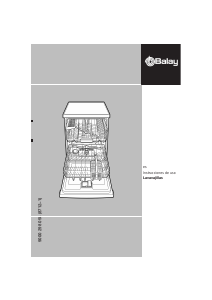 Manual de uso Balay 3VS700BA Lavavajillas