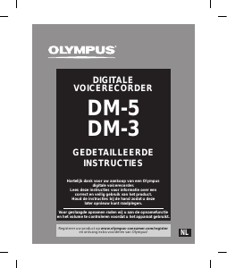 Handleiding Olympus DM-3 Audiorecorder