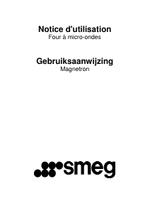 Mode d’emploi Smeg SC45MCNE2 Micro-onde