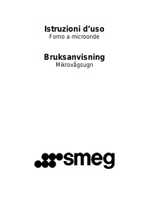 Bruksanvisning Smeg SC45MCSG Mikrovågsugn