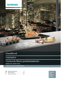 Mode d’emploi Siemens HH421210C Cuisinière