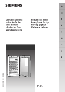 Bedienungsanleitung Siemens KF24WA40 Kühlschrank