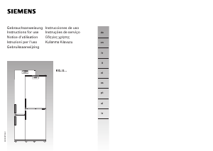 Manual Siemens KG36U122 Fridge-Freezer