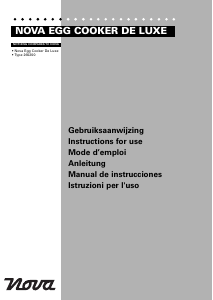 Mode d’emploi Nova 260200 De Luxe Cuiseur à oeufs