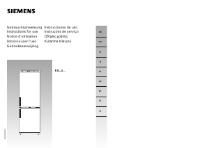 Manual Siemens KG34UF3IE Fridge-Freezer