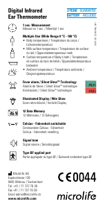 Handleiding Microlife IR 1DE1 Thermometer