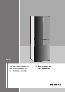 Bedienungsanleitung Siemens KG57NS50NE Kühl-gefrierkombination