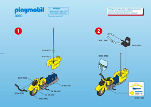 Manuale Playmobil set 3090 Racing La vuelta