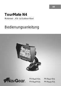 Bedienungsanleitung NavGear PX-8448-675 TourMate N4 Navigation