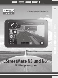 Bedienungsanleitung NavGear PX-8405-675 Streetmate N5 Navigation