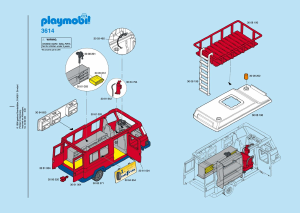 Manual de uso Playmobil set 3614 Racing Furgoneta reparación