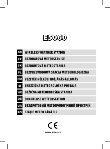 Návod EMOS E5060 Meteostanica