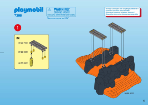 Manuale Playmobil set 7396 Racing Moto off-road