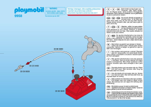 Manuale Playmobil set 9958 Racing Moto